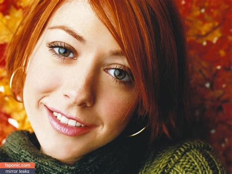 Alison has being making sexy strides towards super-stardom in American pie with. . Alyson hannigan nudes